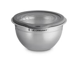 Bowl inox com tampa de vidro - 19 cm