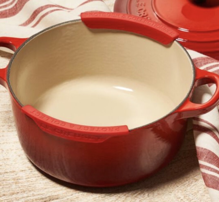 Set 2 protetores de silicone para panela - meringue