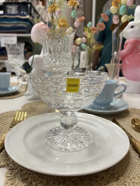 Taça para sobremesa cristal