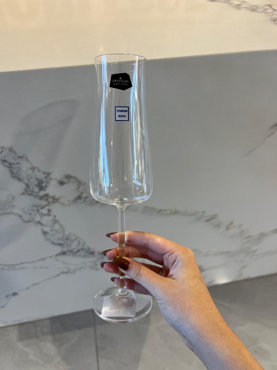 Taça espumante cristal