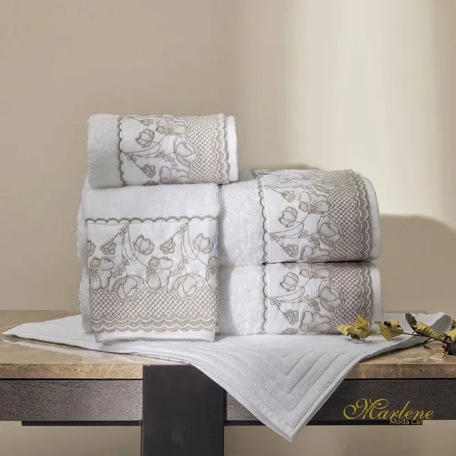 Jogo banho 5 pçs brescia