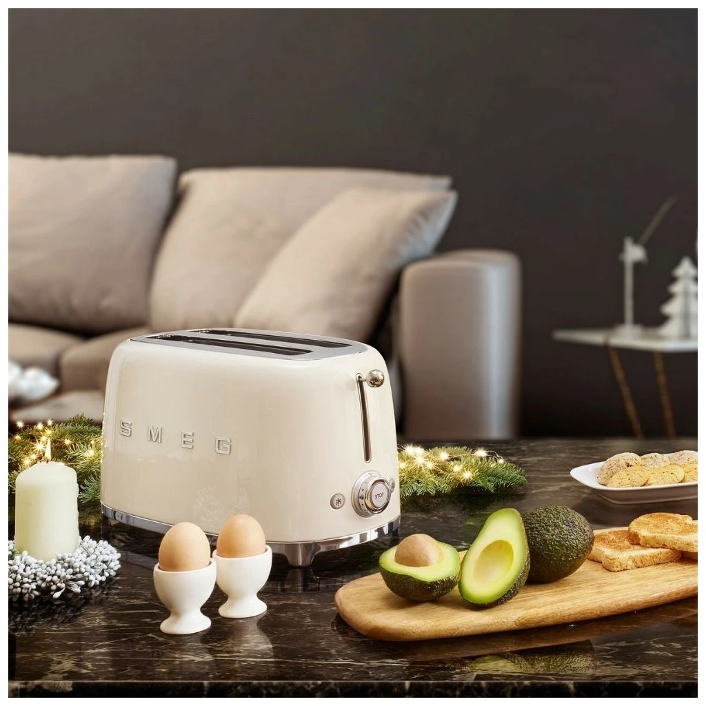 Torradeira 2 fatias - creme