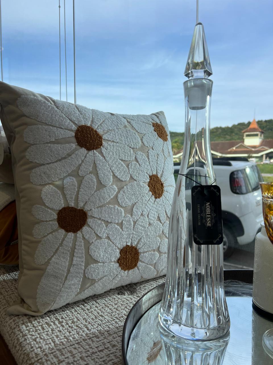 Porta licor cristal - transparente