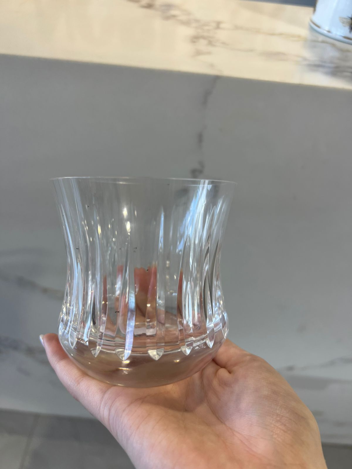 Copo de whisky cristal