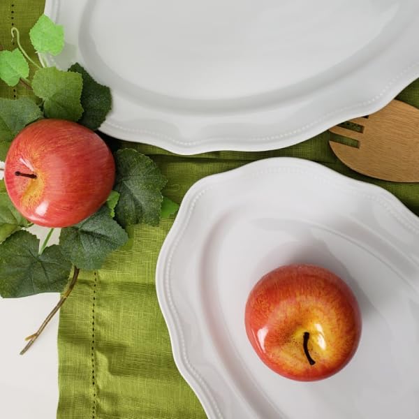 Travessa oval M - branco