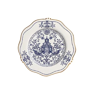 Prato de lanche cerâmica