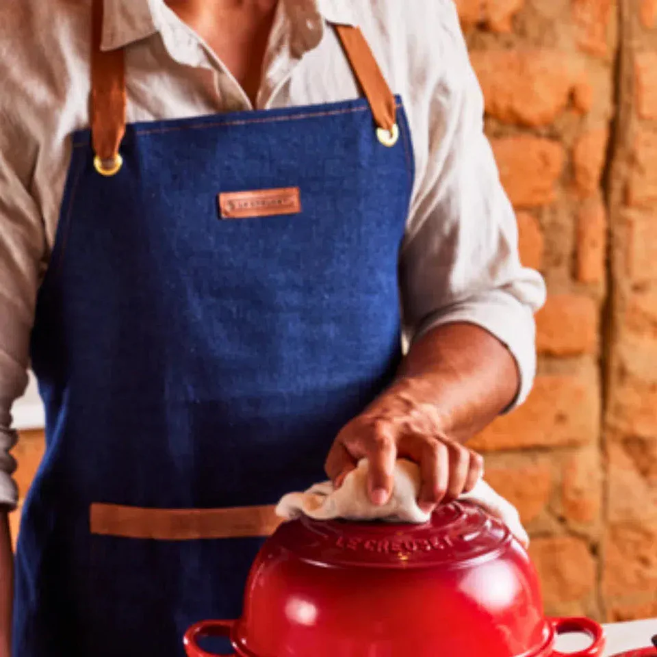 Avental do chefe - jeans