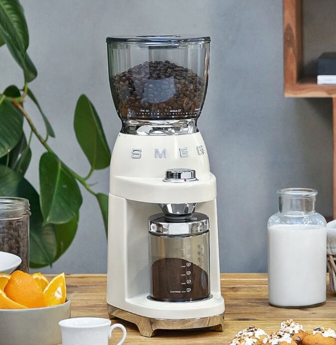 Triturador grão café - creme