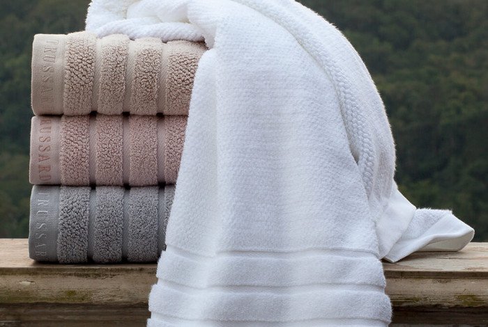 Jogo de toalha Maggiore (01 rosto + 01 banhão) - branco