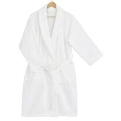 Roupão New York G - 100% algodão - Branco