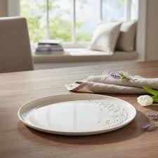 Bandeja de Servir Oval Jardin 36cm - Meringue